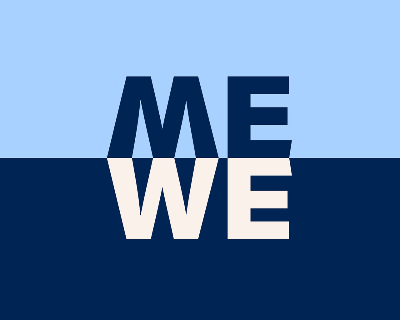 MEWE logo blue