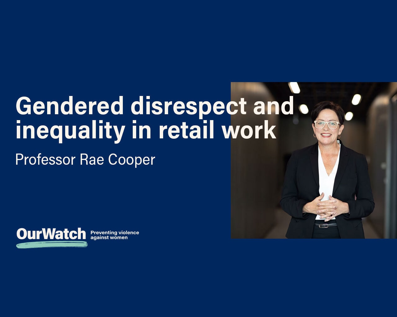 Gendered disrespect and inequality in retail work web