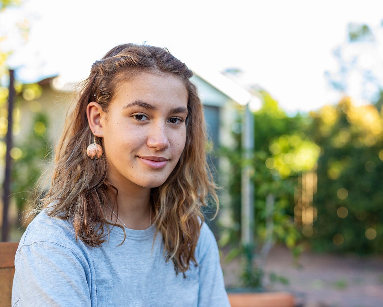 Young Aborginal woman