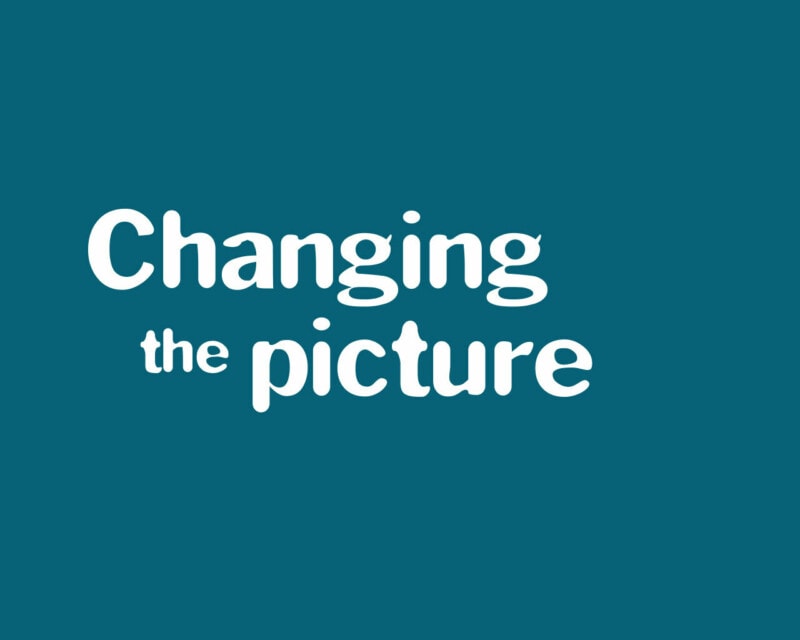 Teal background with publication title in white.