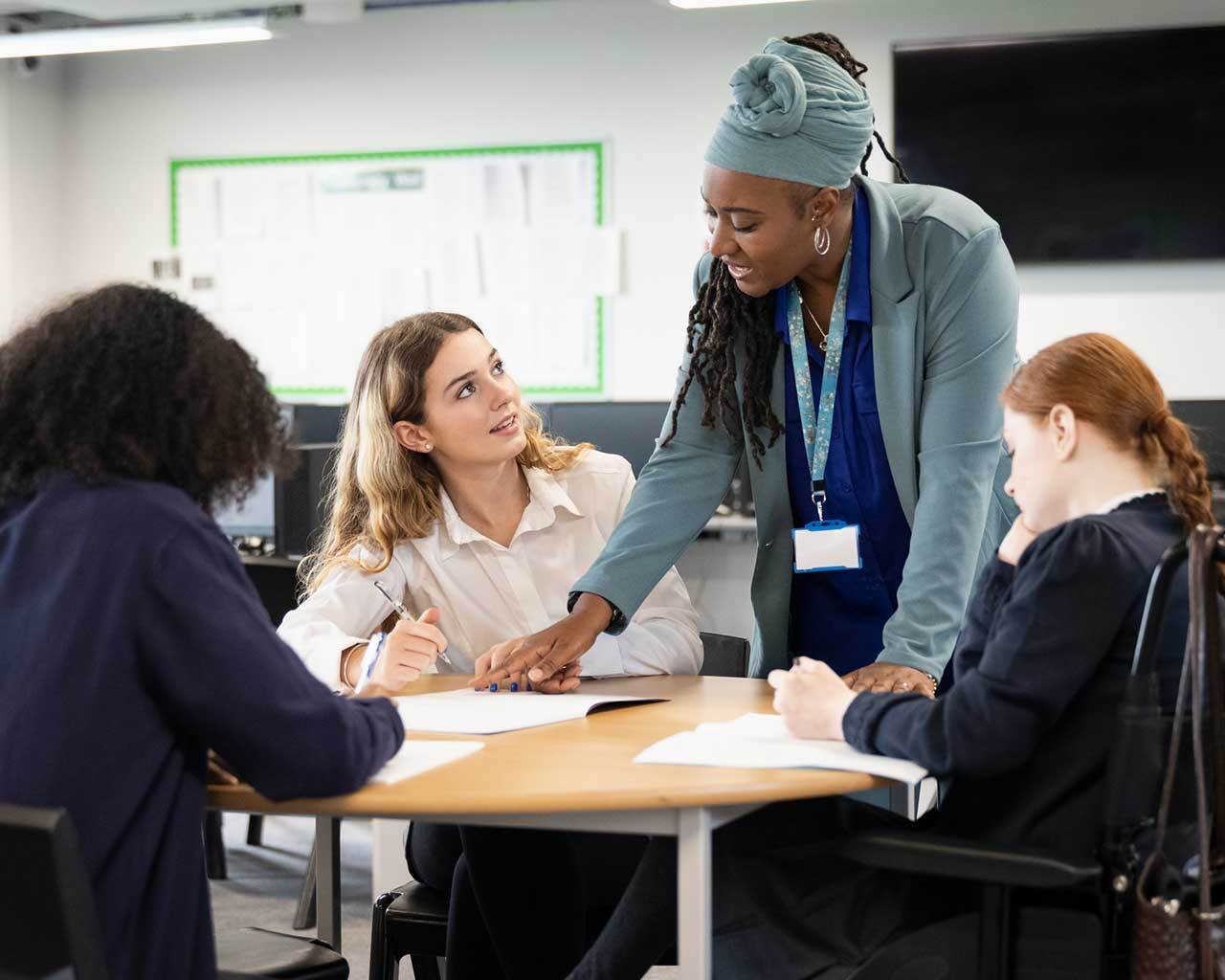 University TAFE classroom